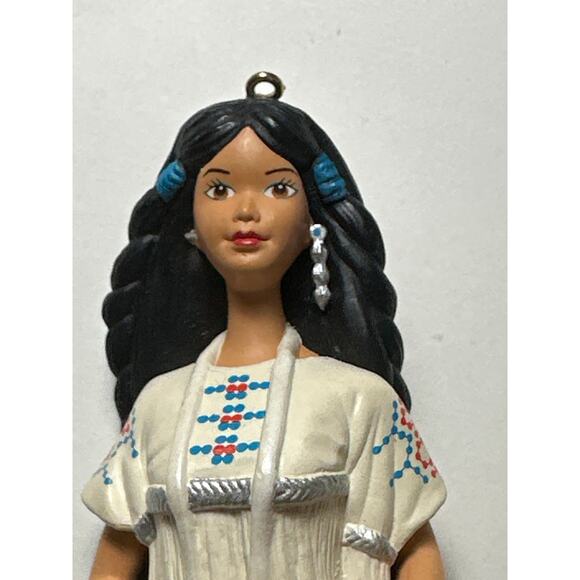 Barbie 1996 Dolls of the World Native American 1996 Mattel No Box Ornament - Picture 1 of 8